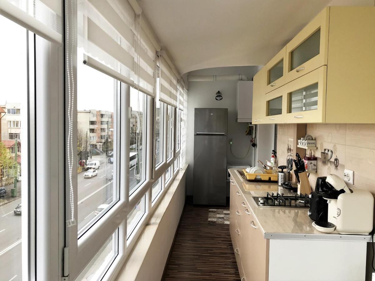 70 négyzetméteres, 2 hálószobás Apartman 1 fürdőszobával Astra területén Brassó Kültér fotó